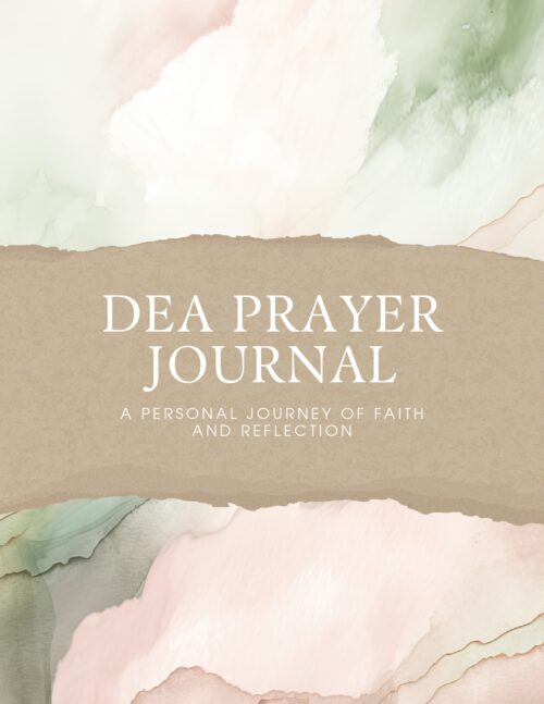 DEA Marble Prayer journal